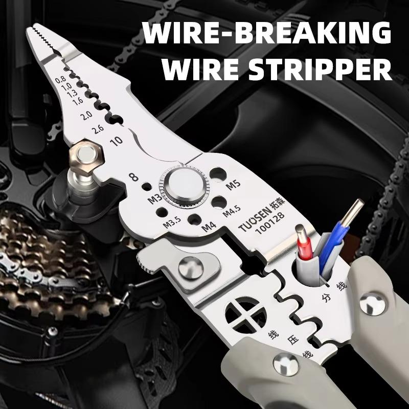 Electrician Wire Stripper Pliers Multi - Function – Chrome Vanadium Steel Heavy Duty Tool Pakistan - MK Fashionclub