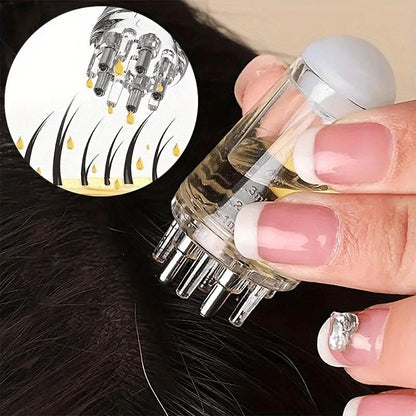 Hair Oil Applicator Bottle for Scalp – Easy Mess - Free Hair Oil Application Tool - MK Fashionclub