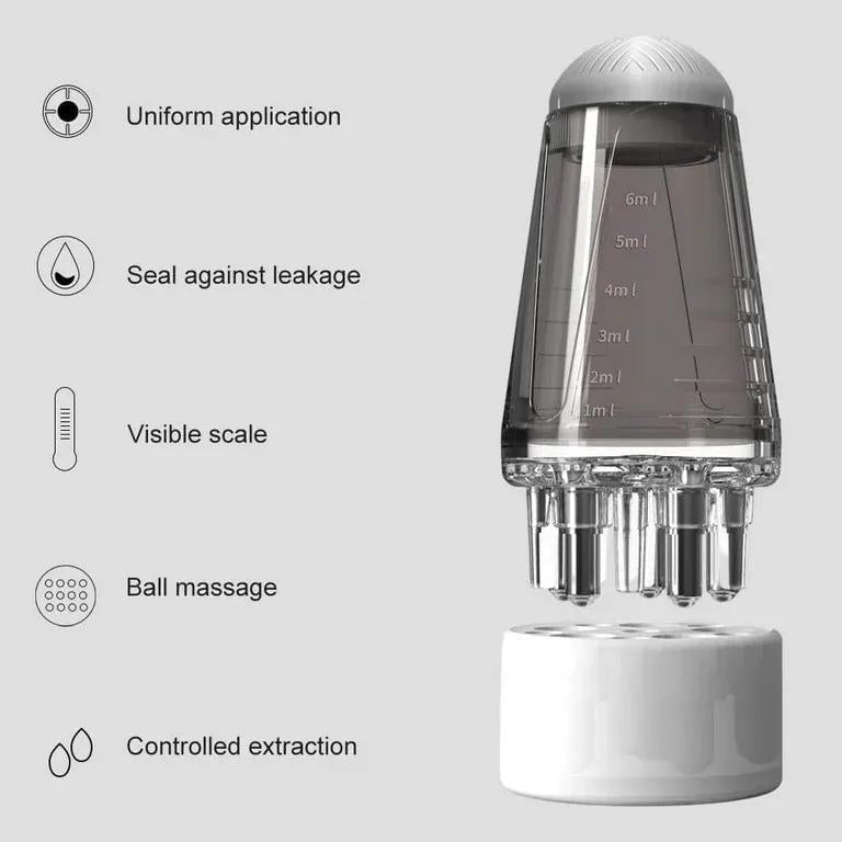 Hair Oil Applicator Bottle for Scalp – Easy Mess - Free Hair Oil Application Tool - MK Fashionclub