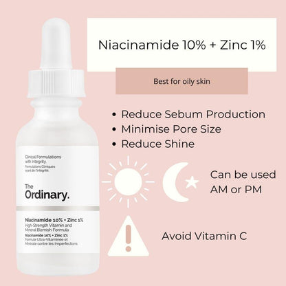 Niacinamide Serum 30ml for Glowing Skin – Pore Minimizing & Skin Brightening Serum Pakistan - MK Fashionclub