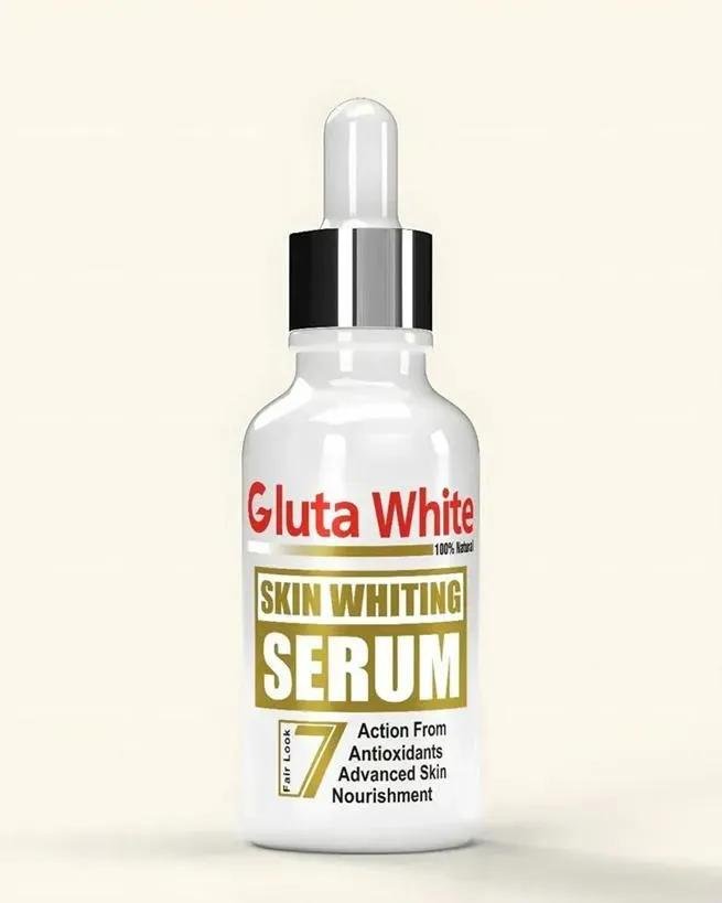 Original Gluta White Skin Whitening Serum 30ml – Brightening & Even Tone Face Serum - MK Fashionclub