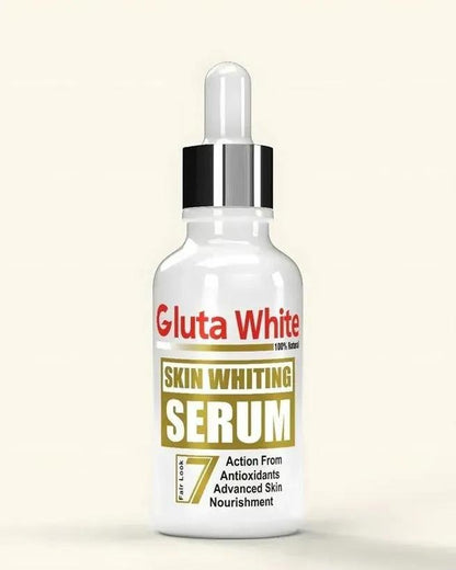 Original Gluta White Skin Whitening Serum 30ml – Brightening & Even Tone Face Serum - MK Fashionclub
