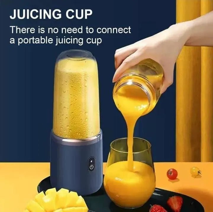 Portable Rechargeable Juicer Blender – Mini Electric Juicer for Home & Office Pakistan - MK Fashionclub
